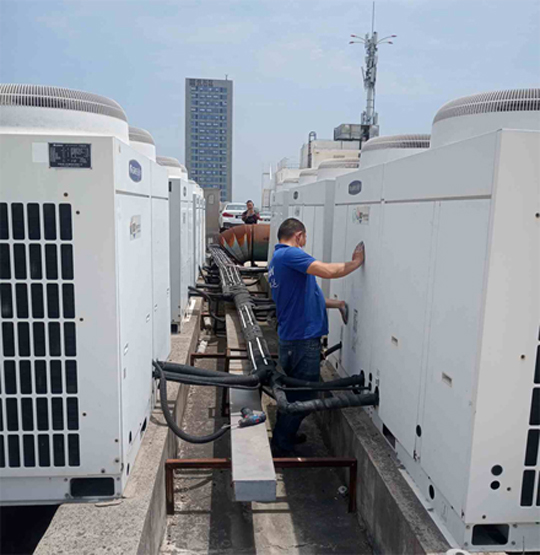 鄂城中央空调制热和不制冷系统维修方法